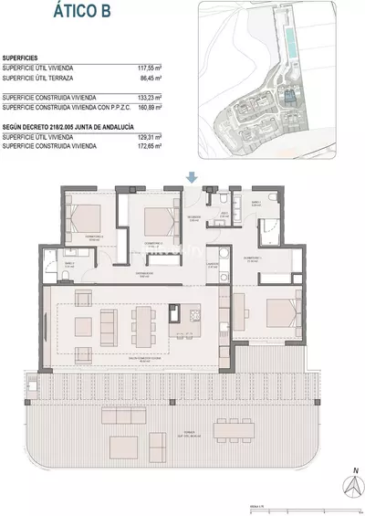 Penthouse in Cancelada