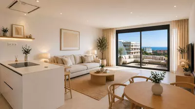 Middle Floor Apartment in Estepona