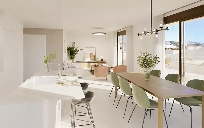 Middle Floor Apartment in Estepona