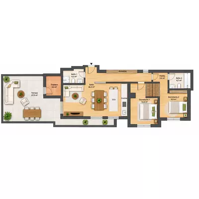 Penthouse in Estepona