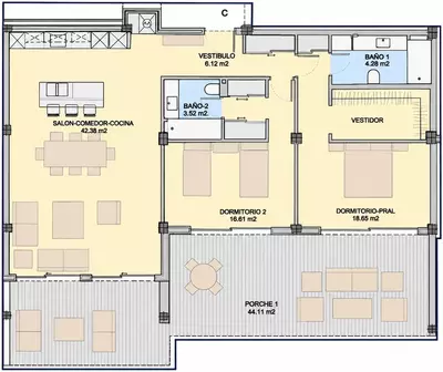 Ground Floor Apartment in Casares