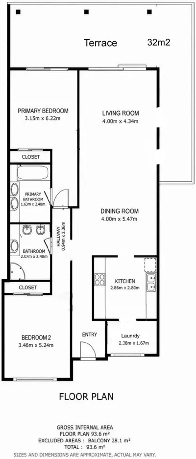 Middle Floor Apartment in Estepona