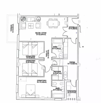 Middle Floor Apartment in Estepona