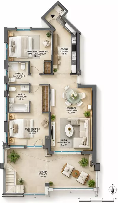 Penthouse Duplex in Benahavís