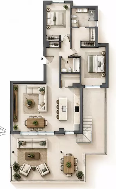 Penthouse Duplex in Estepona