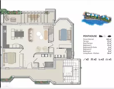 Penthouse Duplex in Estepona