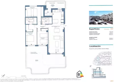 Middle Floor Apartment in Estepona
