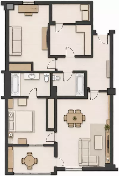 Middle Floor Apartment in Manilva