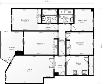 Middle Floor Apartment in Estepona