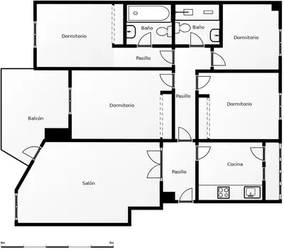 Middle Floor Apartment in Estepona