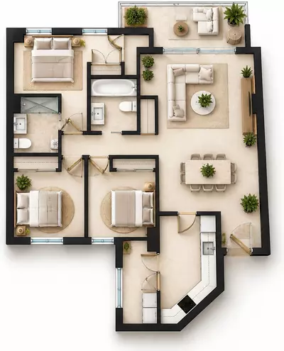 Middle Floor Apartment in Nueva Andalucía