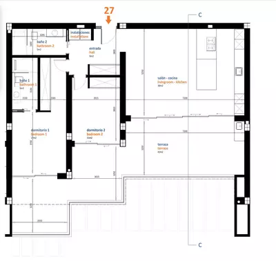 Middle Floor Apartment in Estepona