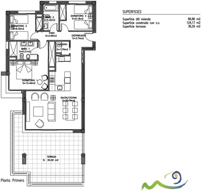 Middle Floor Apartment in Estepona