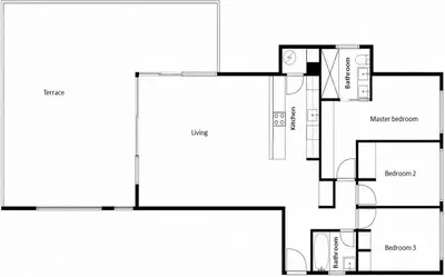 Middle Floor Apartment in Estepona
