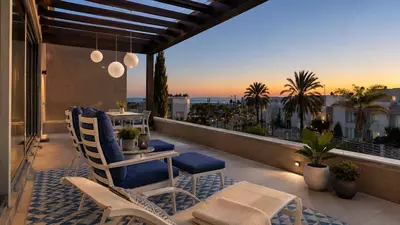 Top Floor Apartment in Cancelada