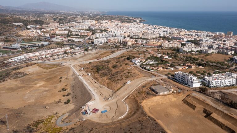 Urban development: Work in the “Camino de las Mesas” area progresses