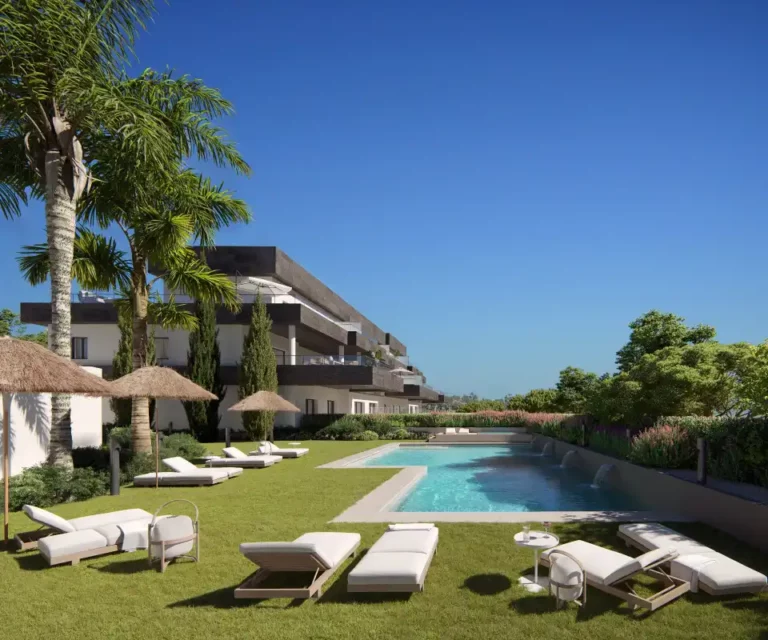 ne-CABA-P2-F1-DA-B3 | 3 bedroom living space Casares property sun terrace