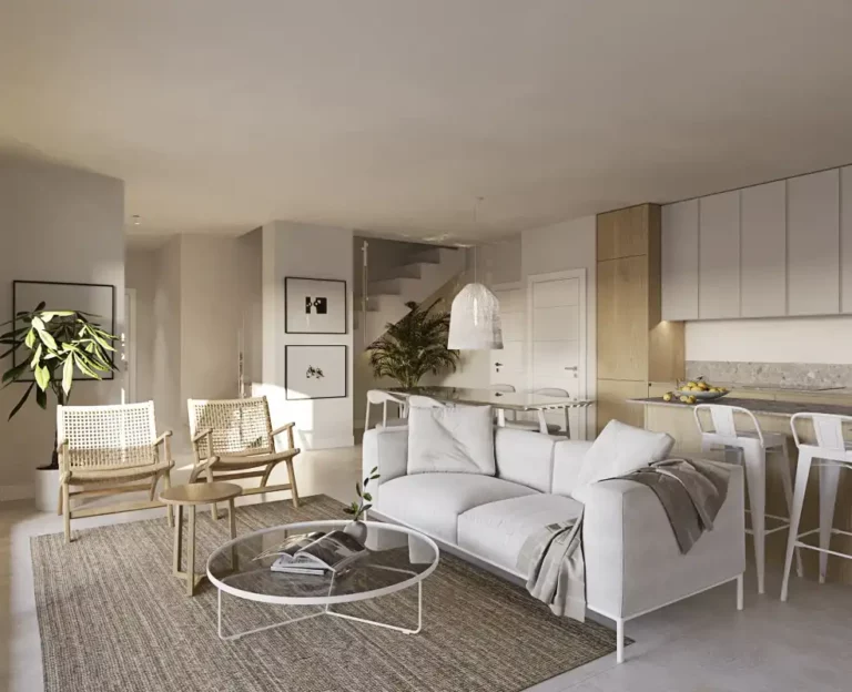 ne-CABA-P1-F1-DB-B3 | 3 bedroom unit 136 square metre Casares, Costa del Sol with 28m² balcony