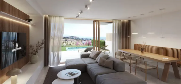 ne-KRVM-B3-12 | Two bed property Manilva, Costa del Sol covered terrace