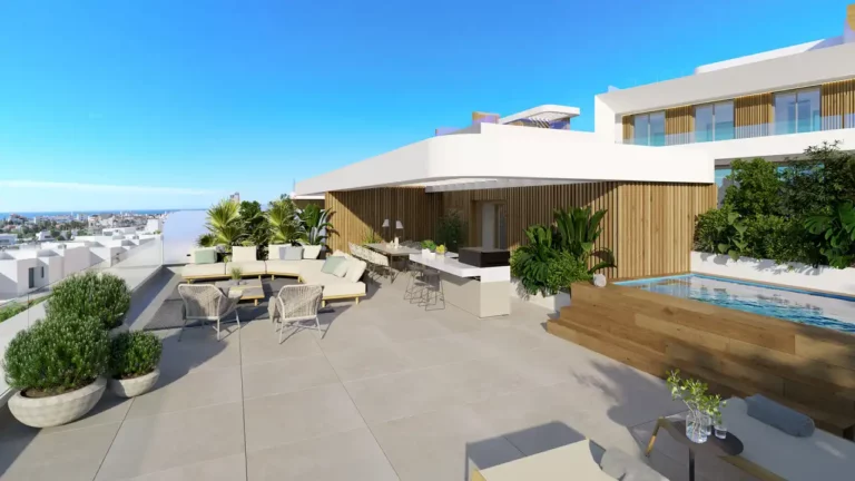 ne-LYRA-B4-07 | Outstanding 4 room city house 431m² accommodation Estepona property terrace included