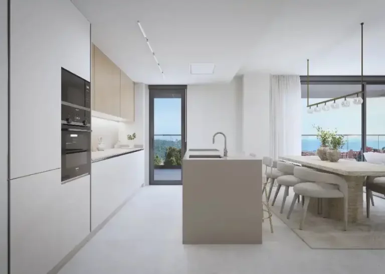 ne-UNI38-B2-03 | Magnificent 2-bed apartment accommodation Estepona area private outdoor area