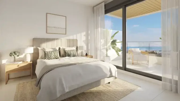 ne-VAV-P4-F3-DB-B2 | 2-bed flat situated in Estepona featuring 55m² outdoor space