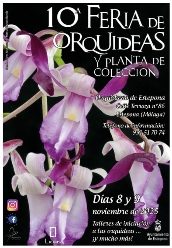 Estepona hosts the 10th Orchid and Collection Plants Fair on the tenth anniversary of the Botanical Orchid Park